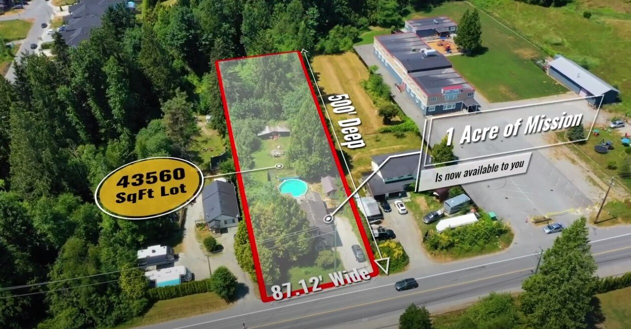 8925 Cedar St, Mission, BC à vendre Aérien- Image 1 de 1