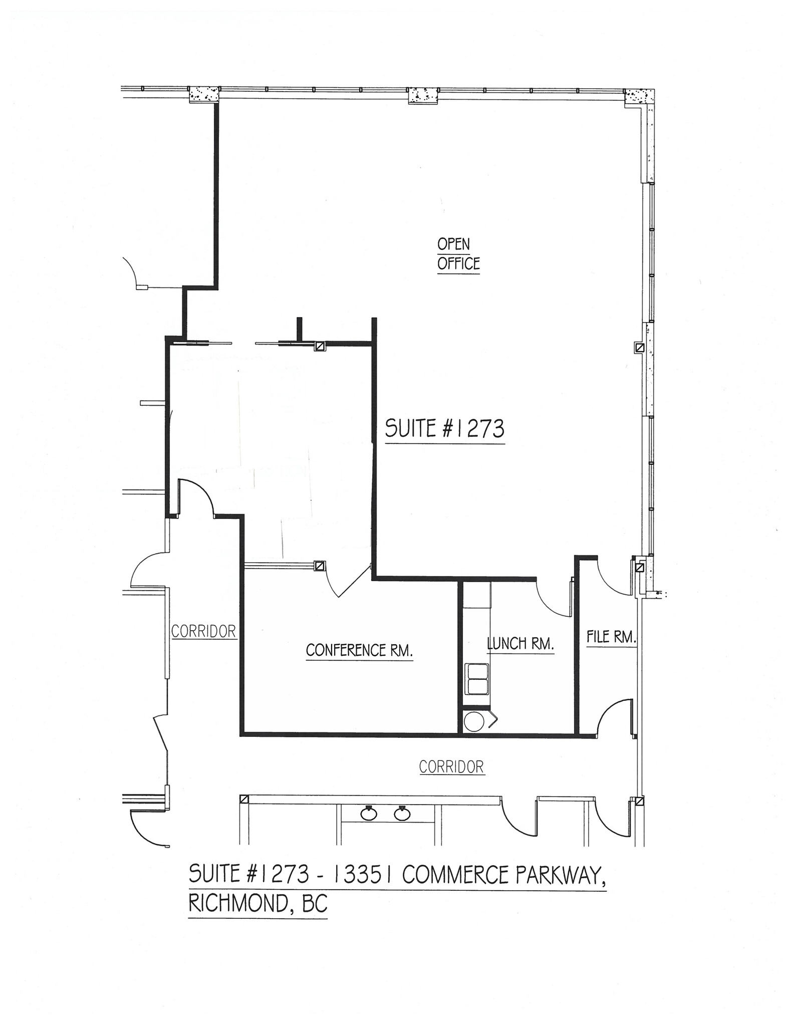 13351 Commerce Pky, Richmond, BC à louer Plan de site- Image 1 de 18