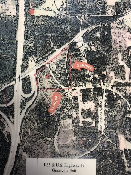 Highway 29 & I-85, Grantville, GA for sale - Plat Map - Image 2 of 2