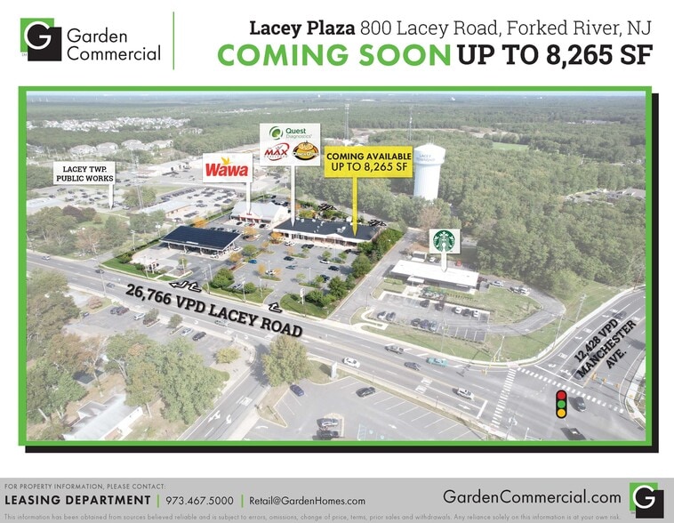800 Lacey Rd, Forked River, NJ for lease - Aerial - Image 3 of 6