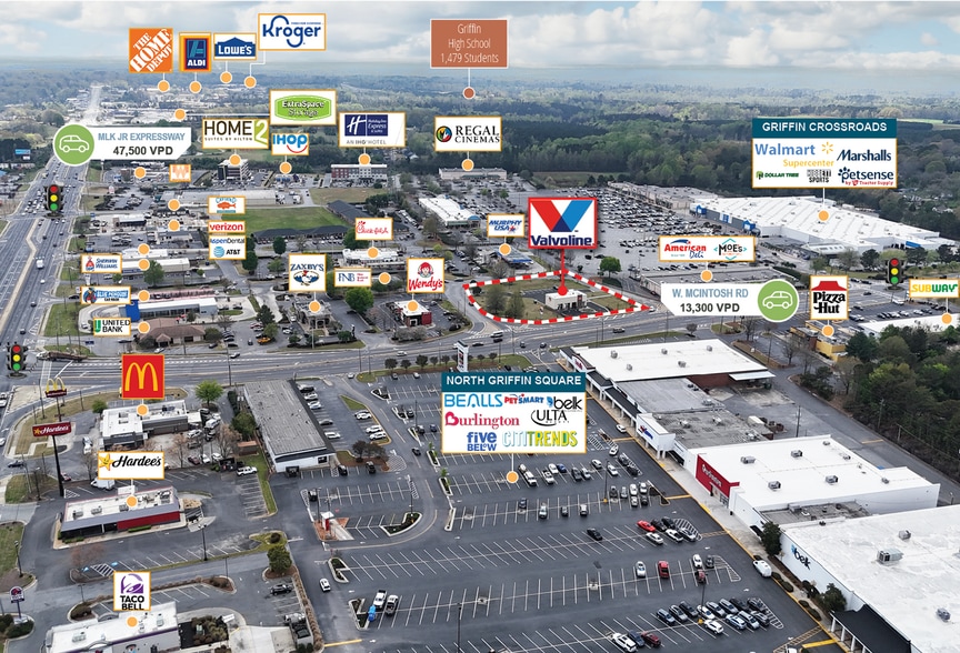 1512 W McIntosh Rd, Griffin, GA à vendre - Photo du bâtiment - Image 3 de 5