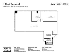 1 E Broward Blvd, Fort Lauderdale, FL for lease Floor Plan- Image 1 of 1