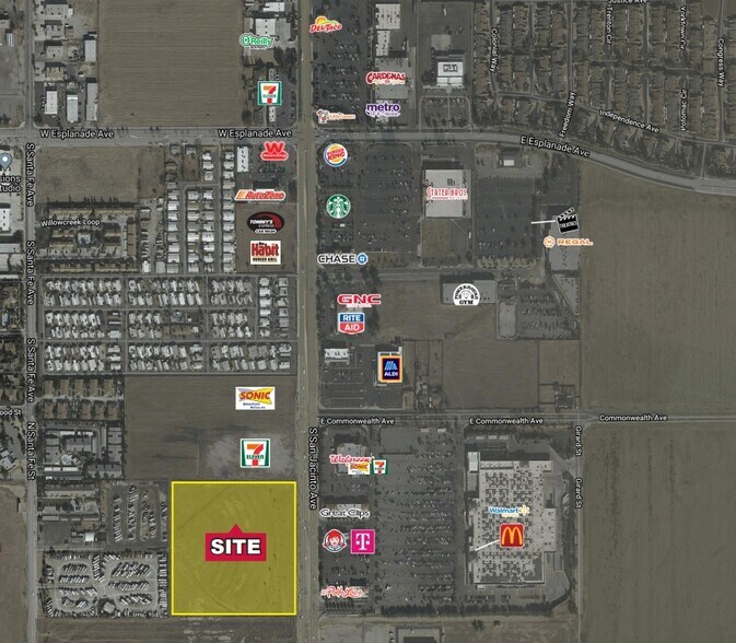 1868 S San Jacinto Ave, San Jacinto, CA à louer - Aérien - Image 3 de 5