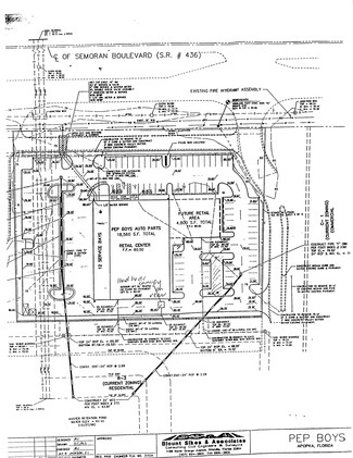 Plus de détails pour 2070 E Semoran Blvd, Apopka, FL - Terrain à louer