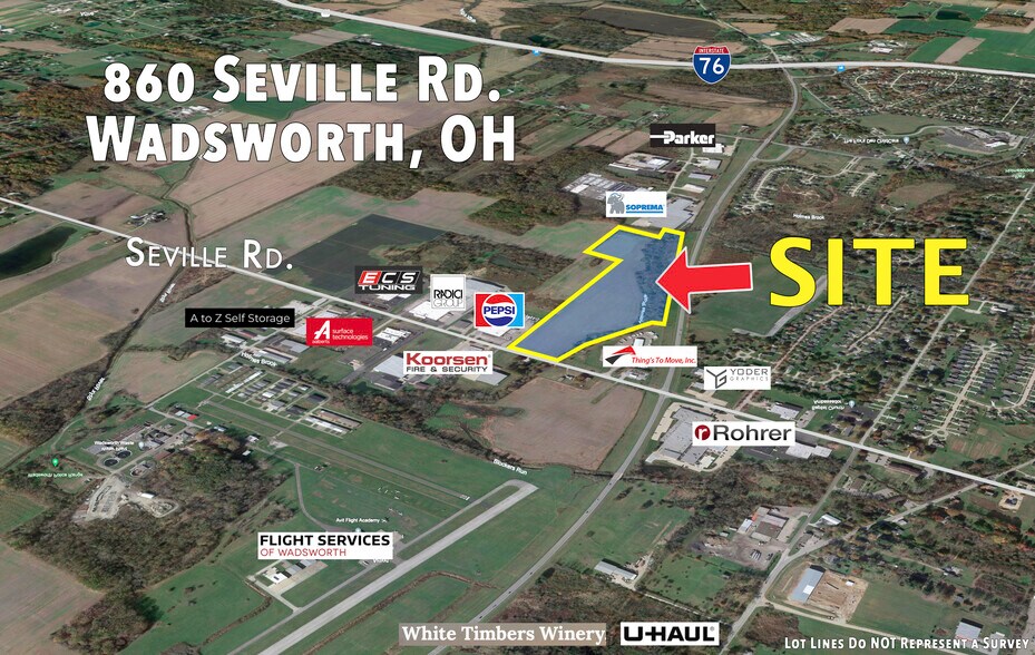 860 Seville Rd, Wadsworth, OH à vendre - Photo du bâtiment - Image 2 de 4