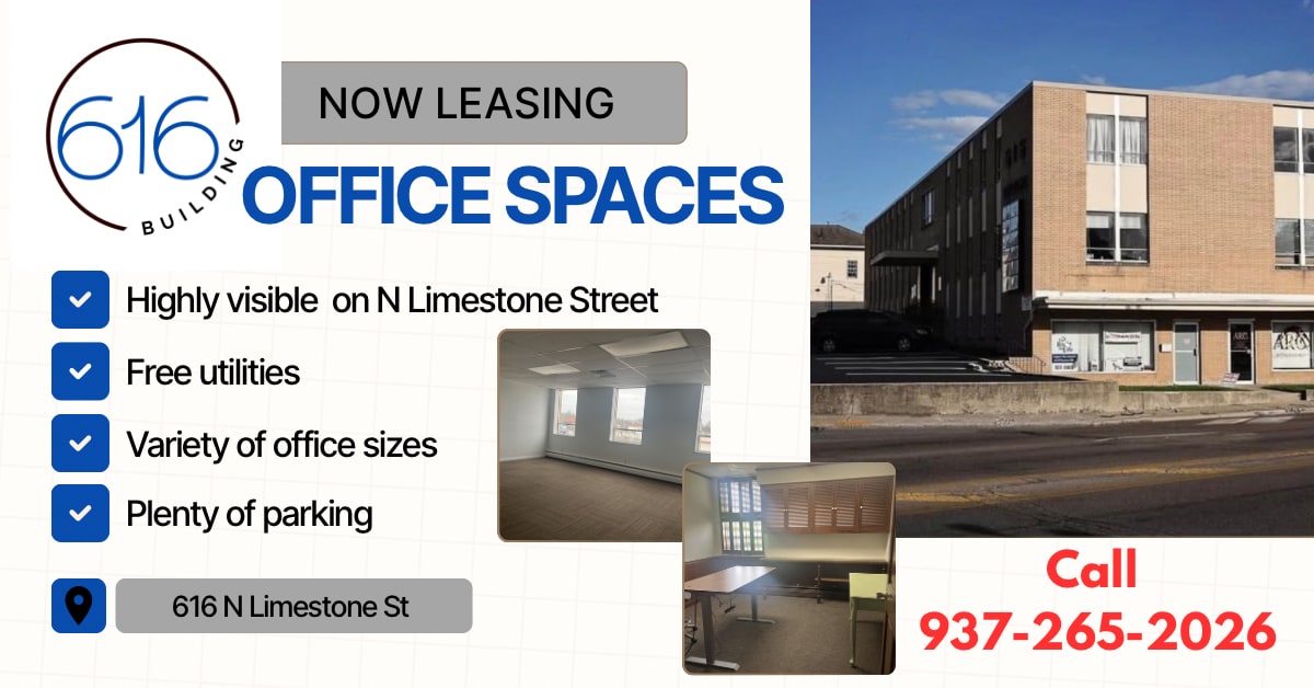 616 N Limestone St, Springfield, OH for lease Building Photo- Image 1 of 2