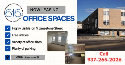 616 N Limestone St, Springfield, OH for lease Building Photo- Image 1 of 2