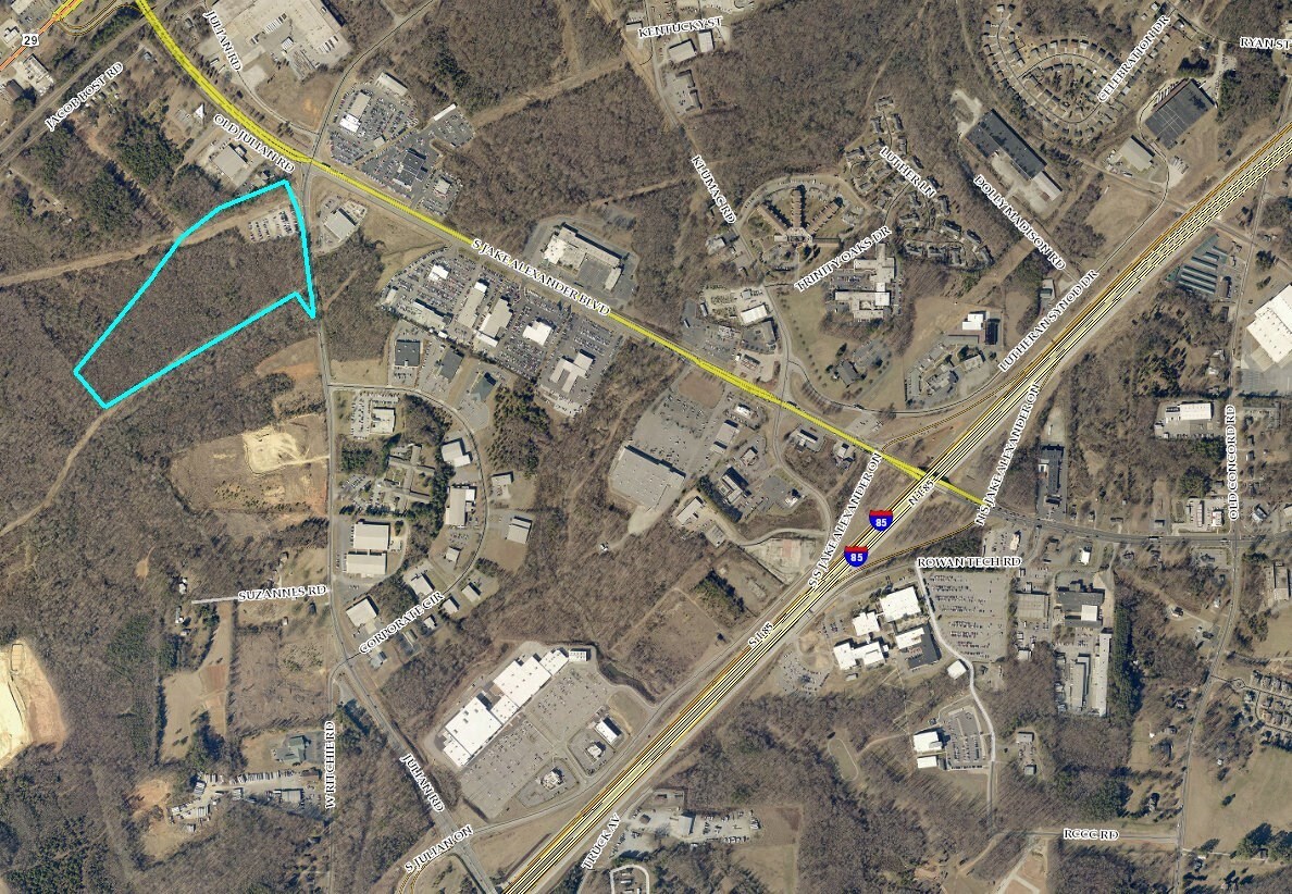 Julian Rd, Salisbury, NC à vendre Aérien- Image 1 de 2