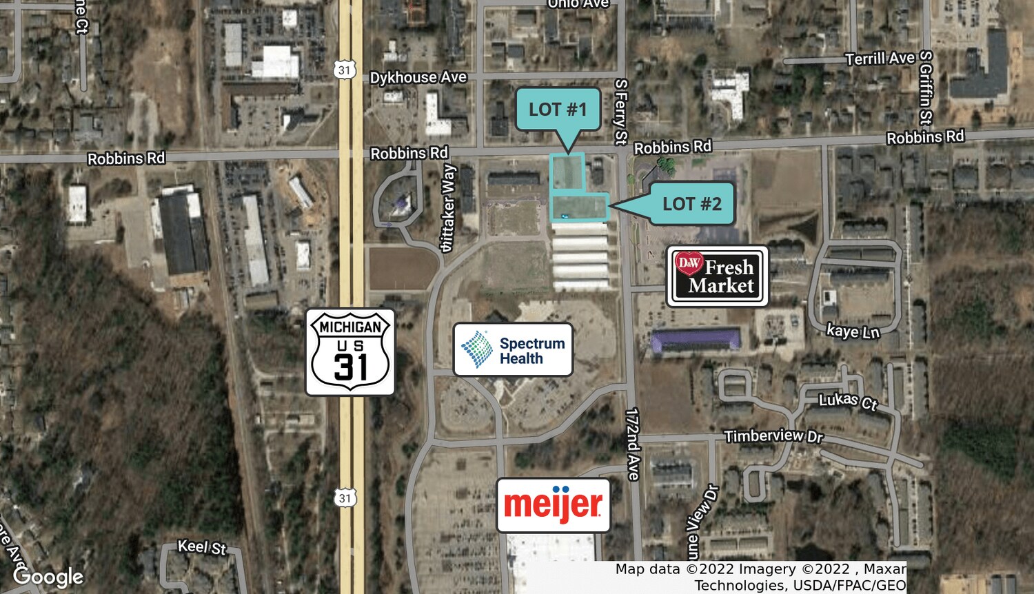17222-17224 Robbins Rd, Grand Haven, MI à vendre Photo principale- Image 1 de 2