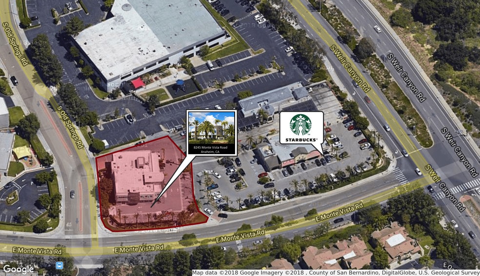 8275-8295 E Monte Vista Rd, Anaheim, CA for sale - Aerial - Image 3 of 17