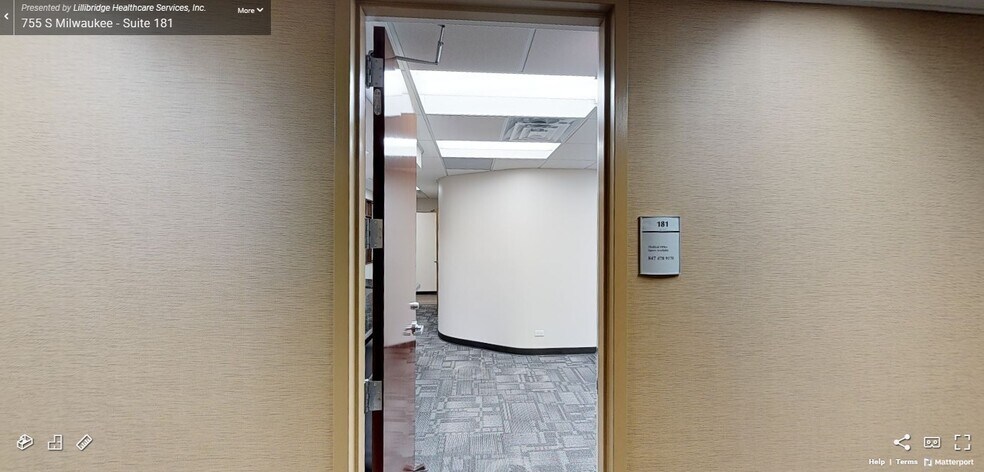755 S Milwaukee Ave, Libertyville, IL à louer - Numérisation 3D de Matterport - Image 2 de 9