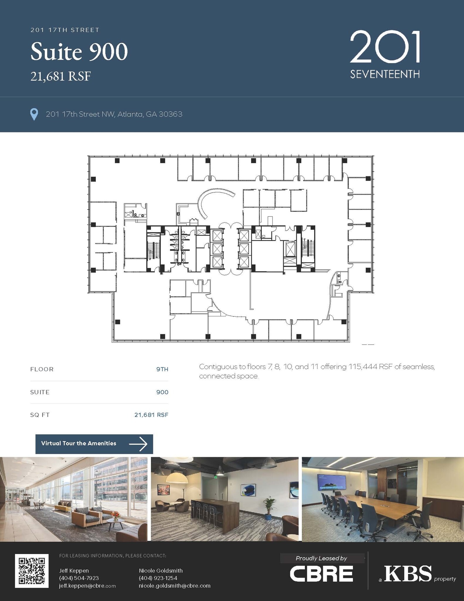 201 17th St NW, Atlanta, GA for lease Floor Plan- Image 1 of 1