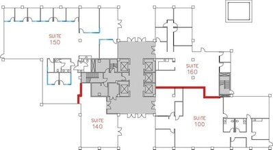 3131 Camino del Rio N, San Diego, CA à louer Plan d’étage- Image 1 de 1