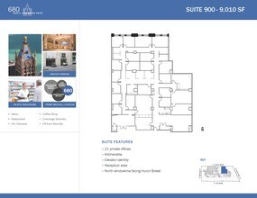 680 N Lake Shore Dr, Chicago, IL à louer Plan d  tage- Image 2 de 2