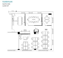 225-229 Yonge St, Toronto, ON for lease Floor Plan- Image 1 of 1