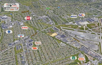 135 Buell Ave, Buffalo, NY - AERIAL map view