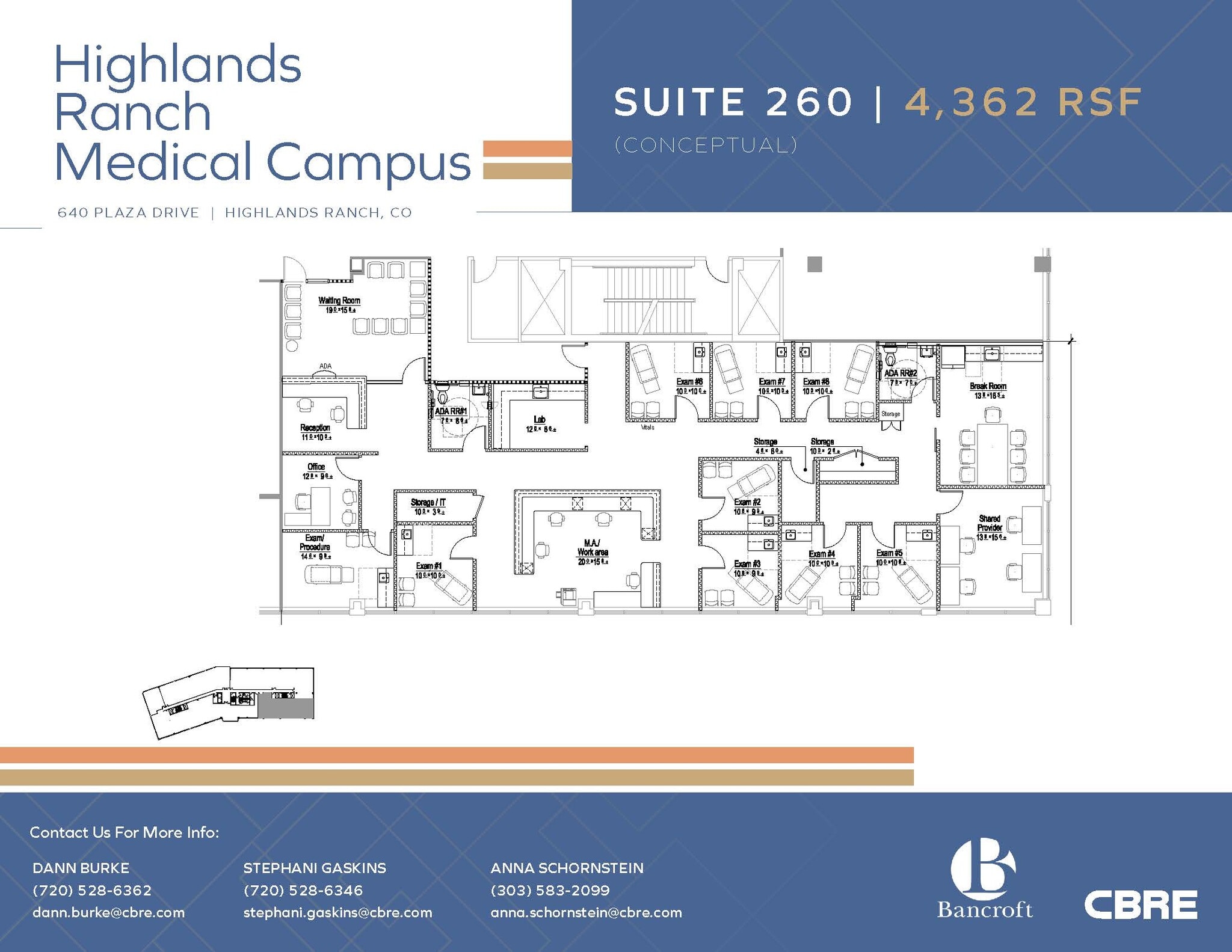 640 Plaza Dr, Highlands Ranch, CO for lease Floor Plan- Image 1 of 1
