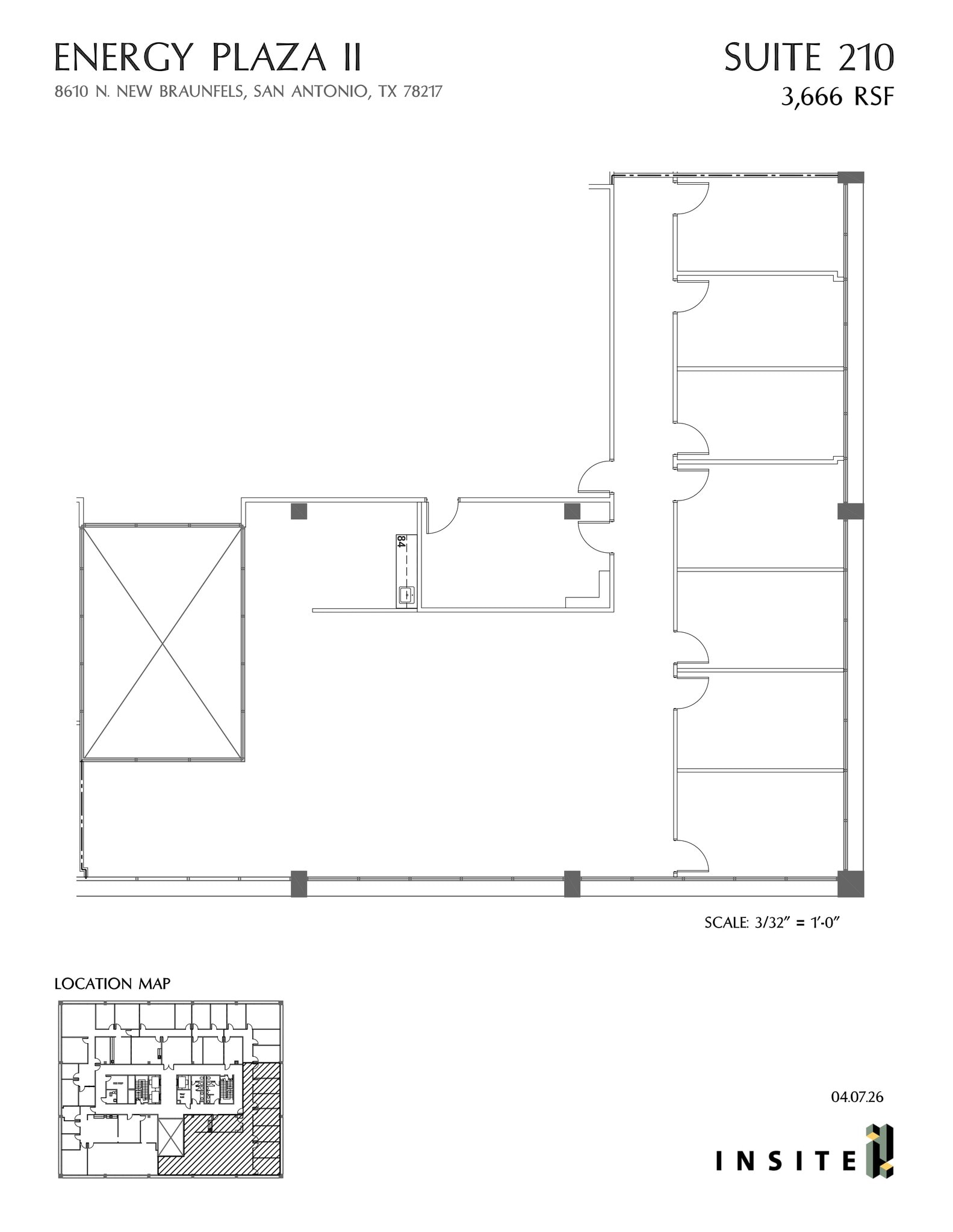 8620 N New Braunfels Ave, San Antonio, TX à louer Plan de site- Image 1 de 2