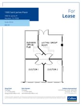 1900 St James Pl, Houston, TX for lease Floor Plan- Image 1 of 1