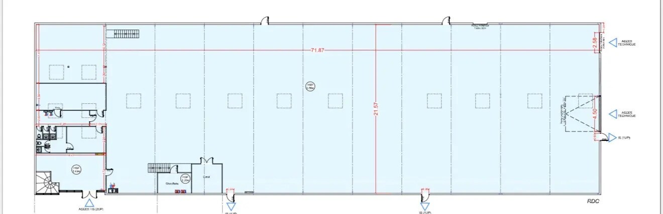 Industrial in Aulnay-sous-Bois for lease Floor Plan- Image 1 of 2