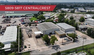 Plus de détails pour 5809-5817 Centralcrest St, Houston, TX - Industriel à vendre