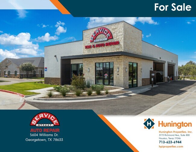 Plus de détails pour 5604 Williams Dr, Georgetown, TX - Commerce de détail à vendre