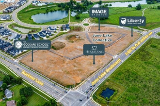 June Lake Blvd, Thompsons Station, TN - Aerial  map view