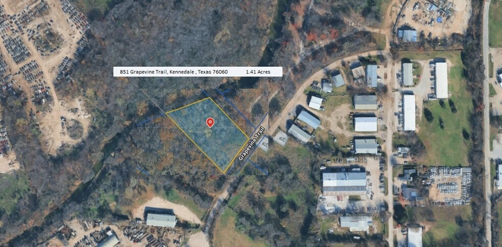 851 Grapevine Trail, Kennedale, TX for sale - Primary Photo - Image 1 of 2