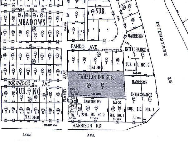 1410 Harrison Rd, Colorado Springs, CO for sale - Plat Map - Image 2 of 6