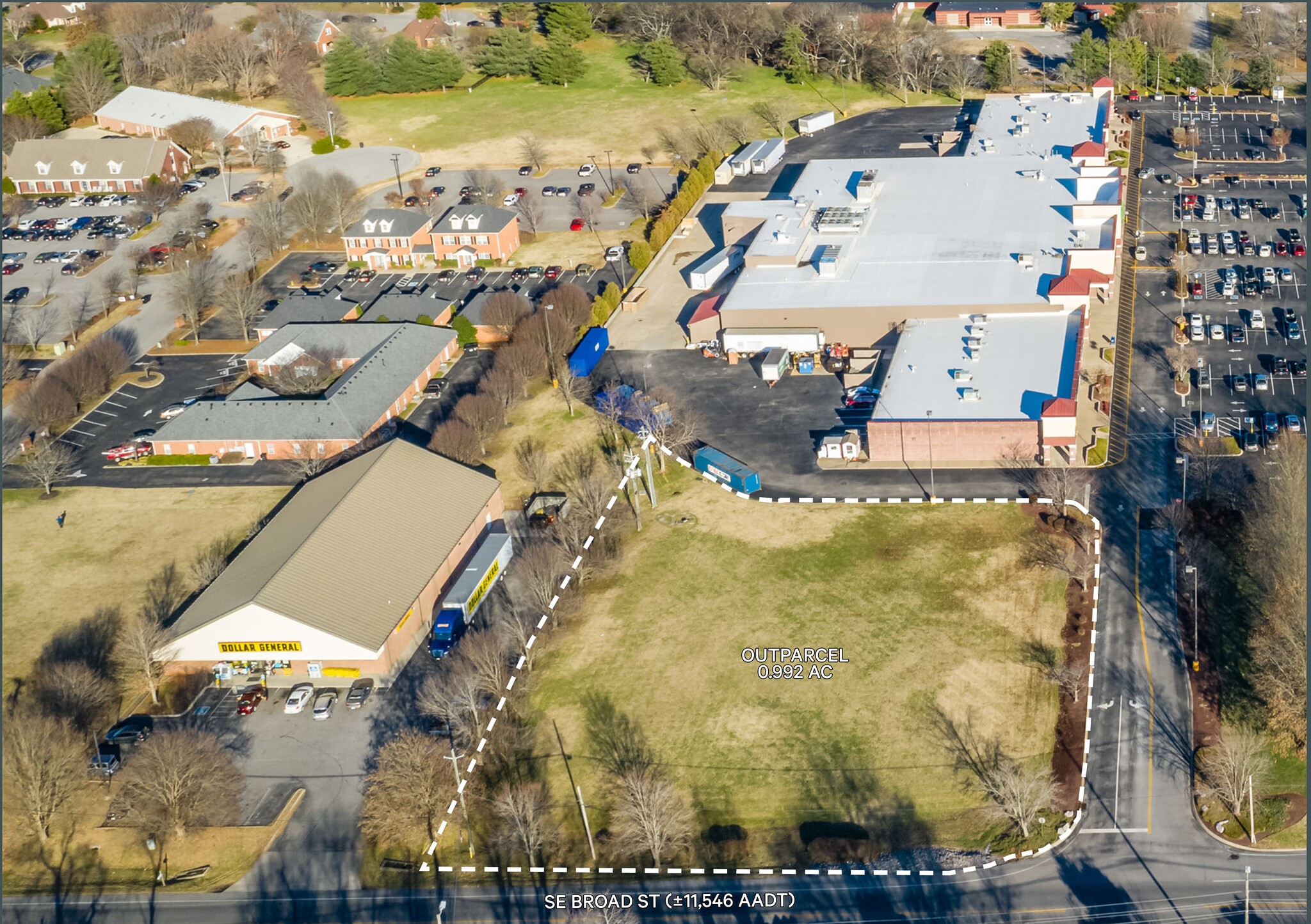 1715-1731 S Rutherford Blvd, Murfreesboro, TN for lease Aerial- Image 1 of 4