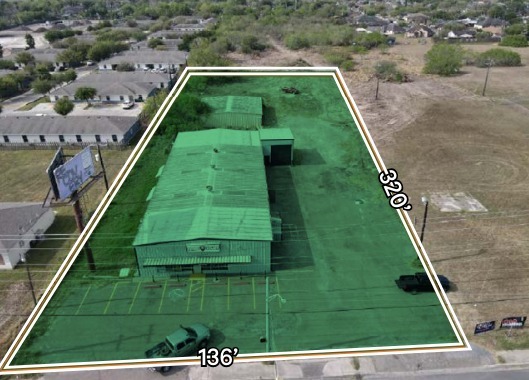 1395 Military Hwy, Brownsville, TX for lease - Aerial - Image 3 of 7