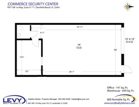1533-1717 SW 1st Way, Deerfield Beach, FL à louer Plan d’étage- Image 2 de 2