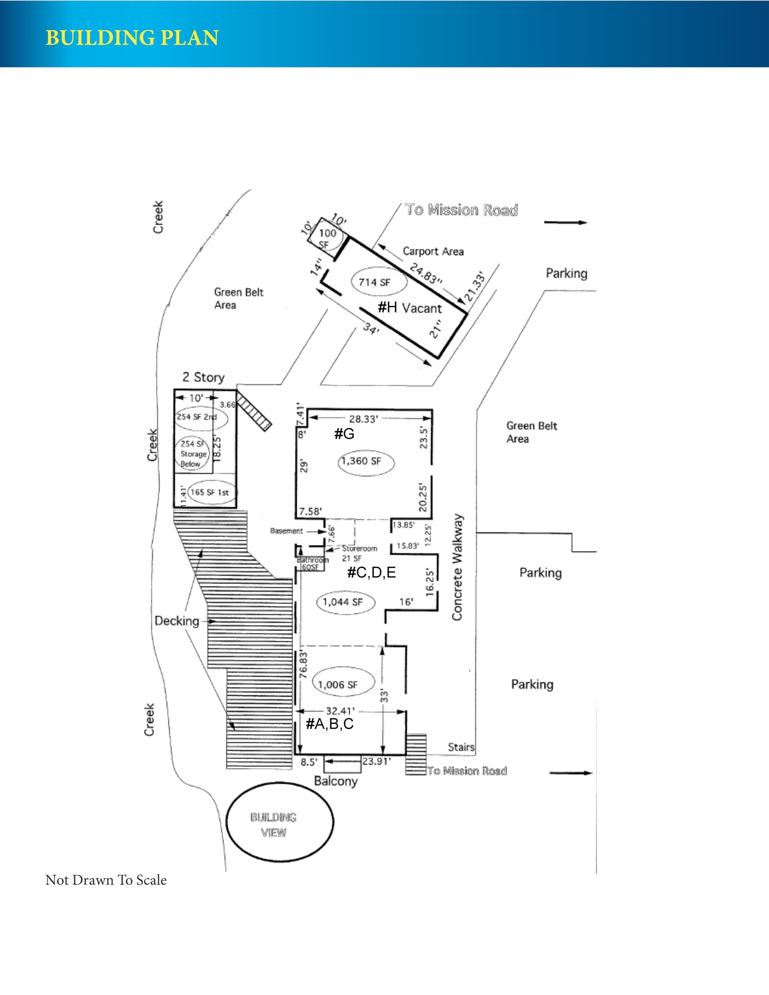 2809 S Mission Rd, Fallbrook, CA à louer Plan de site- Image 1 de 1