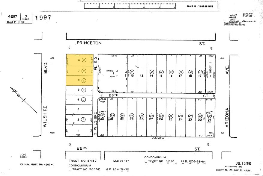 2624-2636 Wilshire Blvd, Santa Monica, CA à louer - Plan cadastral - Image 3 de 9