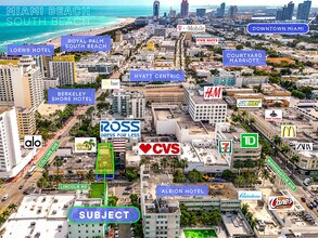 226 Lincoln Rd, Miami Beach, FL - Aerial map view - Image1