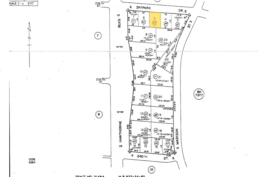 3720 Skypark Dr, Torrance, CA à louer - Plan cadastral - Image 2 de 31