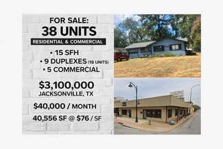 More details for 38 UNIT RENTAL PORTFOLIO IN JACKSONVILLE – for Sale, Jacksonville, TX