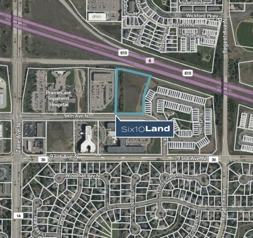 5400 94th N ave, Brooklyn Park, MN for sale - Aerial - Image 2 of 2