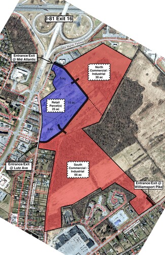 Plus de détails pour 630 Warm Springs Avenue, Martinsburg, WV - Industriel à louer