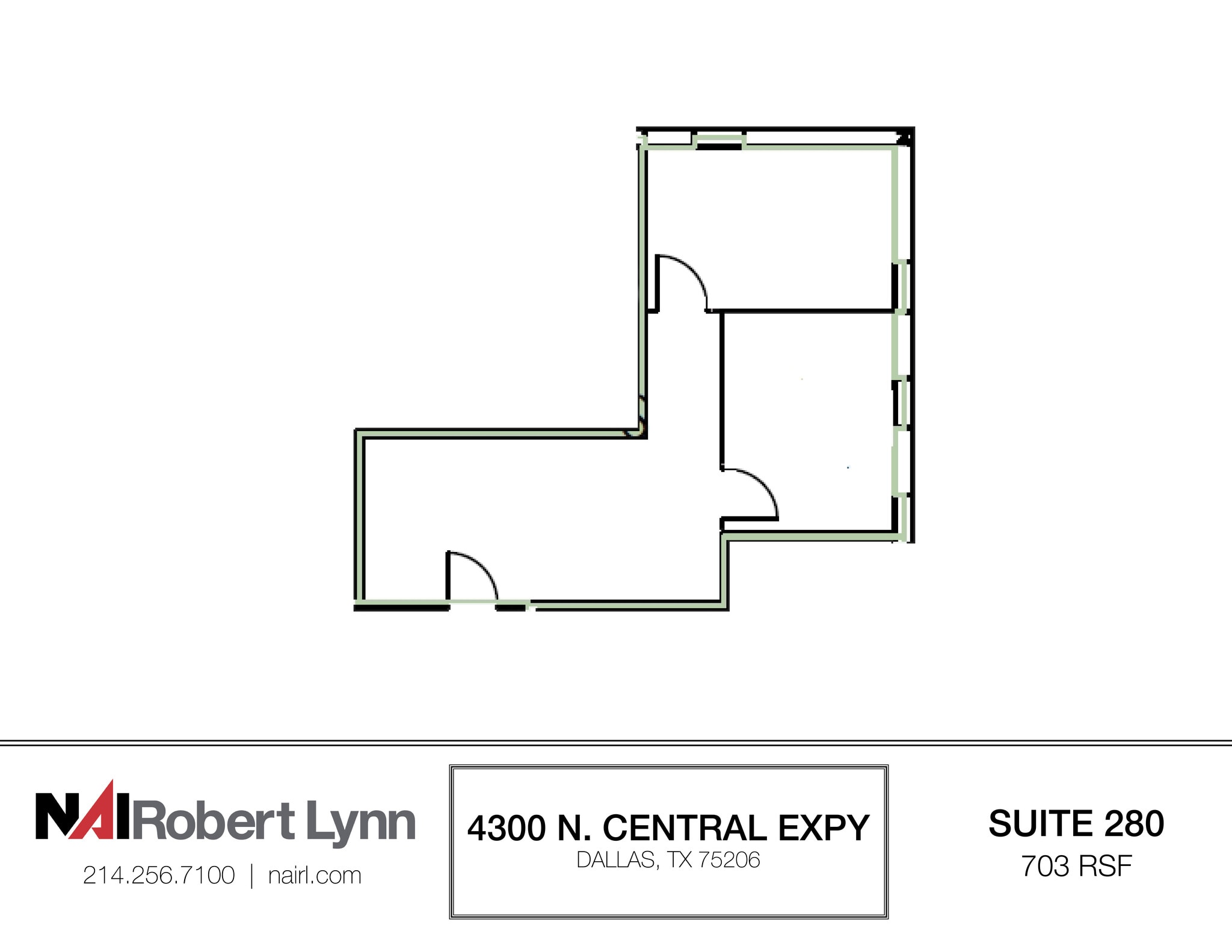 4300 N Central Expy, Dallas, TX for lease Floor Plan- Image 1 of 1