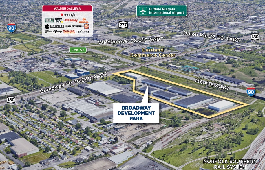2839 Broadway St, Cheektowaga, NY à louer - Aérien - Image 2 de 8