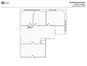 381 Park Ave S, New York, NY à louer Plan d’étage- Image 1 de 1