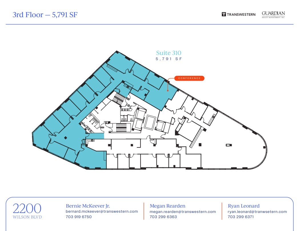 2200 Wilson Blvd, Arlington, VA for lease Floor Plan- Image 1 of 1