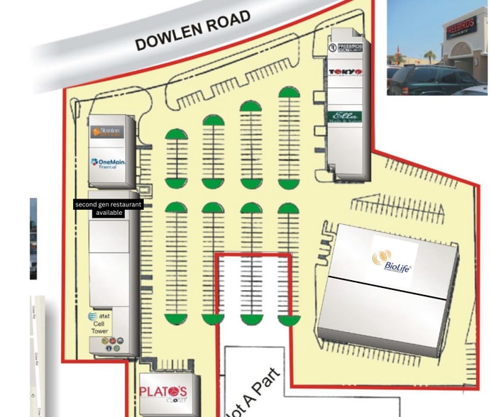 4410-4438 Dowlen Rd, Beaumont, TX for lease - Building Photo - Image 2 of 7