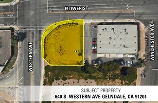 Plus de détails pour 640 Western St, Glendale, CA - Terrain à louer