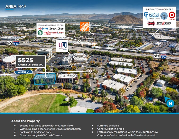 5525 S Kietzke Ln, Reno, NV à louer - Photo du bâtiment - Image 3 de 8