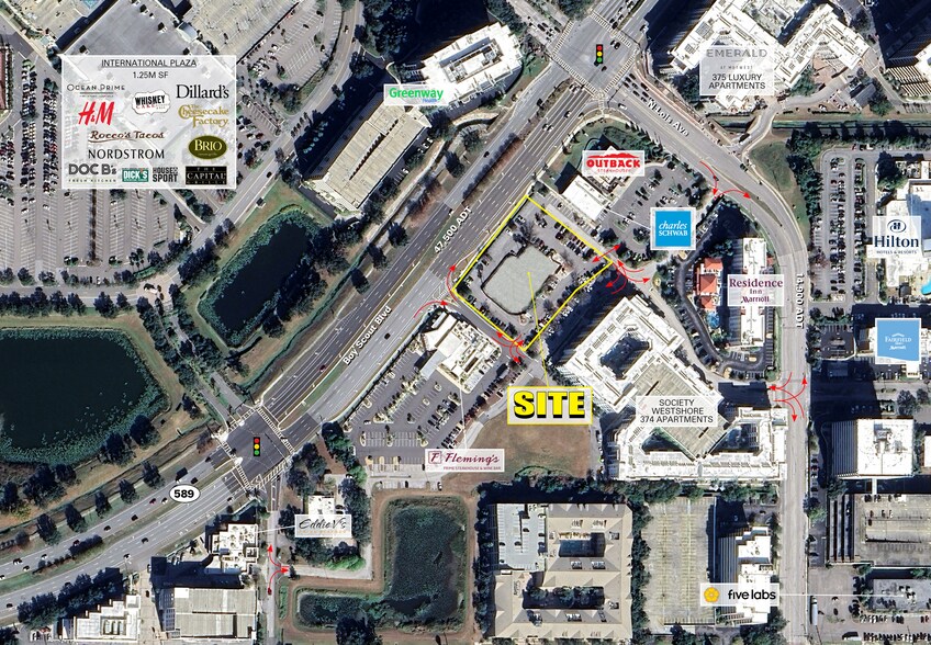 4322 W Boy Scout Blvd, Tampa, FL à louer - Photo du bâtiment - Image 3 de 3