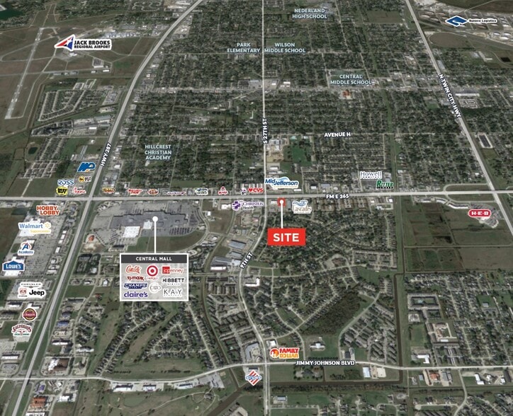 FM 365, Port Arthur, TX for lease - Aerial - Image 2 of 2