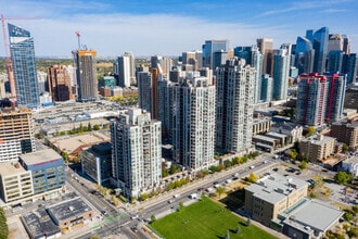 1118 12th Ave SW, Calgary, AB - AERIAL  map view - Image1