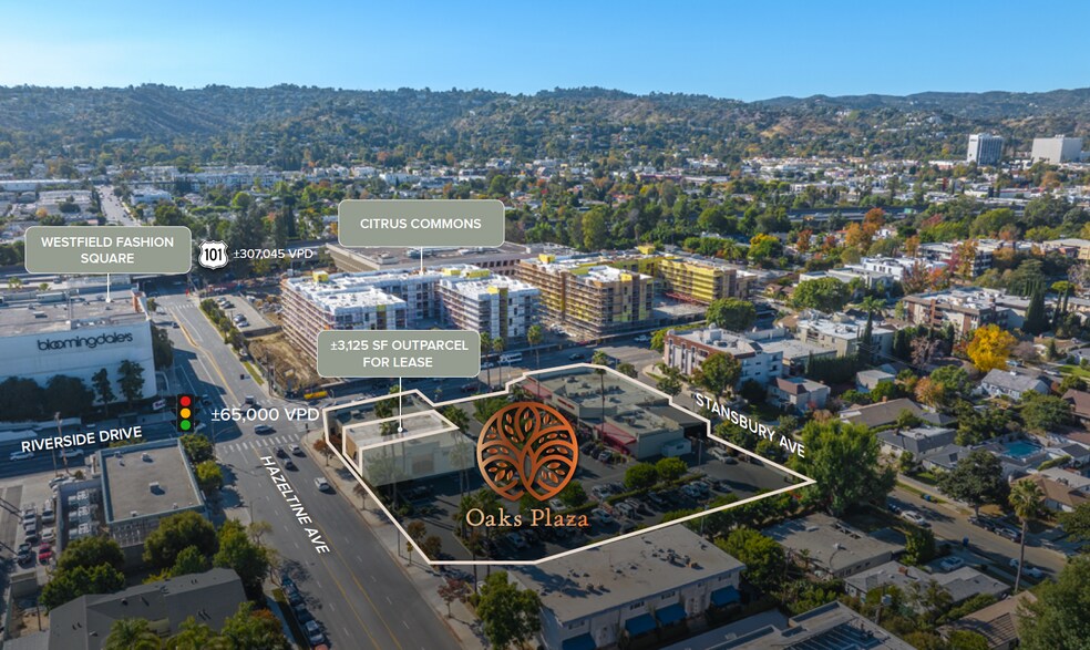 14111 Riverside Dr, Sherman Oaks, CA à louer - Photo du bâtiment - Image 2 de 9